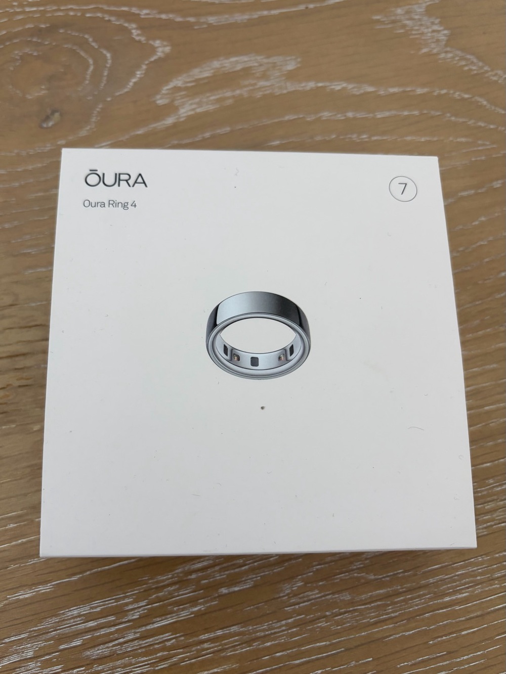 Brand New Oura Ring 4 Smart Ring - Silver